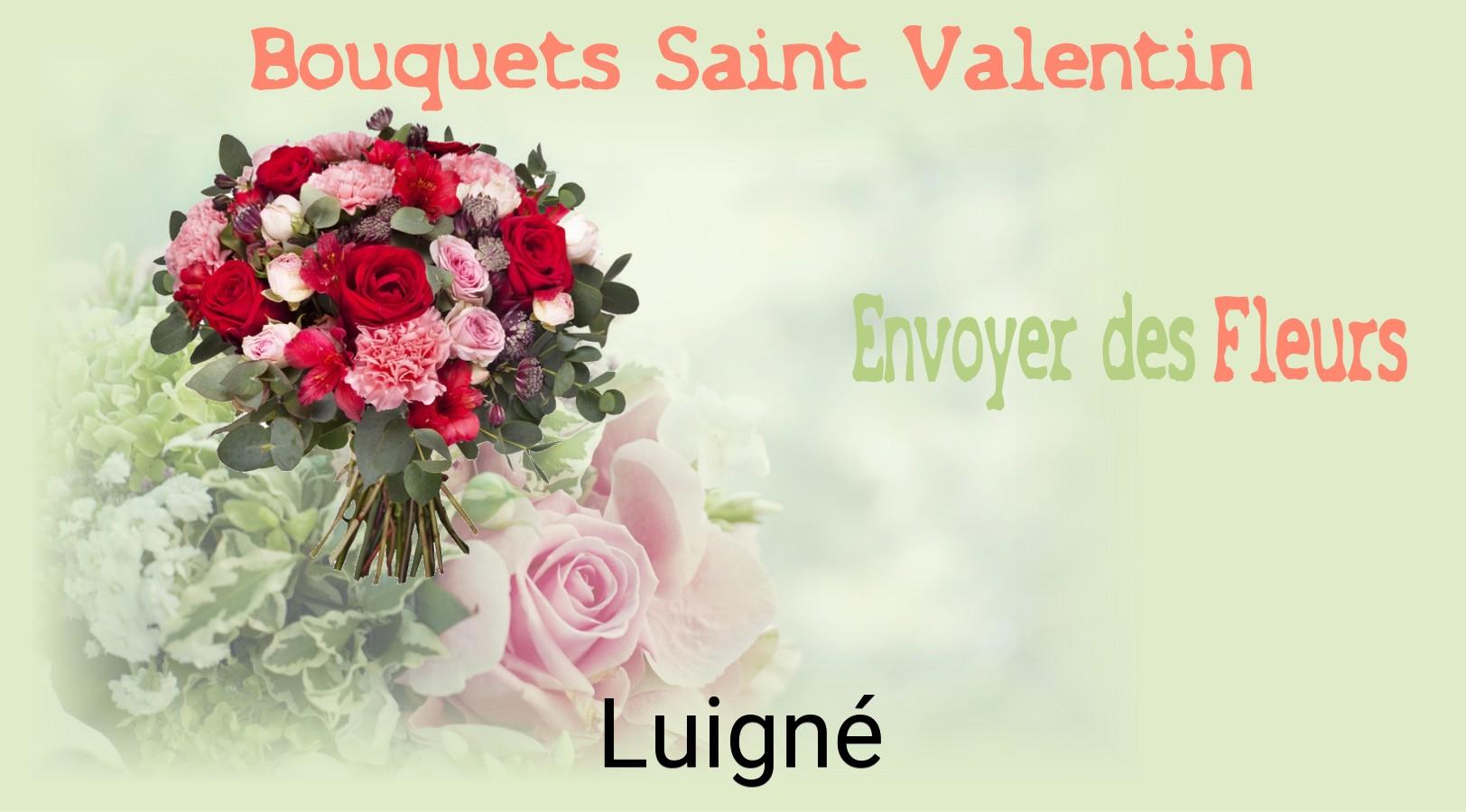 Roses de Saint-Valentin livrées à Luigné